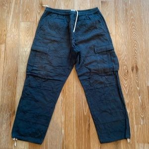 18 East Blue Cotton Pant Sz L